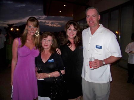 Me, my sister Linda and Mom in Hawaii