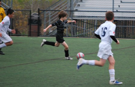 My little soccer player