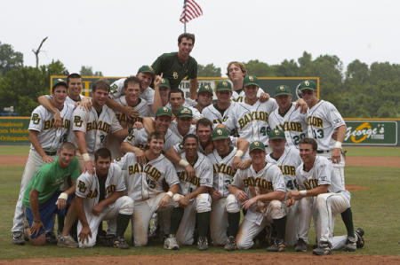 super regionals for baylor baseball and T.J.