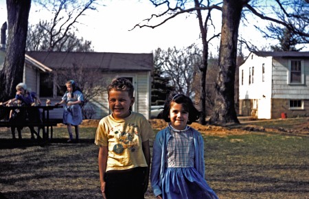 Easter with Mary 1957