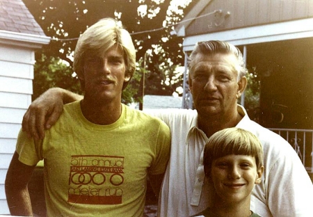 Dad, me and Jaason 1984