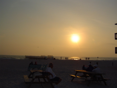 Sunset at the Beach Bar, Bradenton Florida