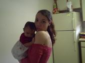 my youngest liz and my grand-daughter