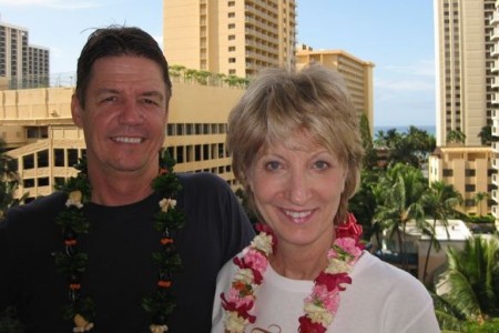Rick and I in Hawaii
