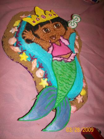 dora mermaid