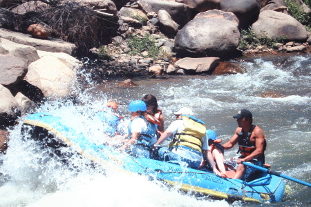 white water rafting