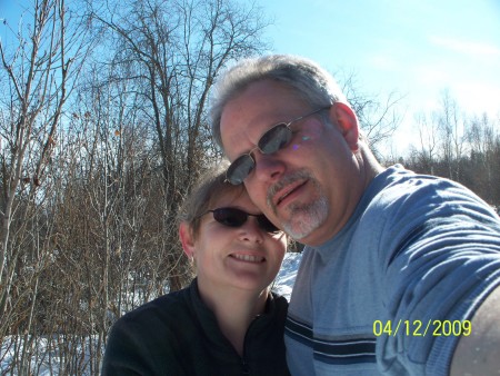 My husband, Ken, & I April 2009