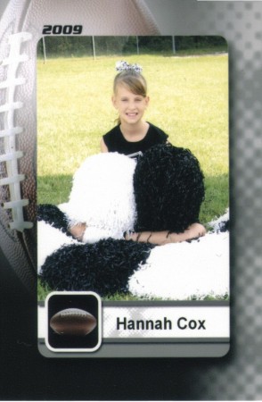 Hannah Cox Cheerleader