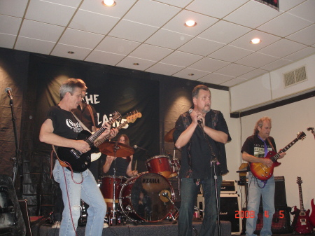 My brother jamming at Dino's 50th