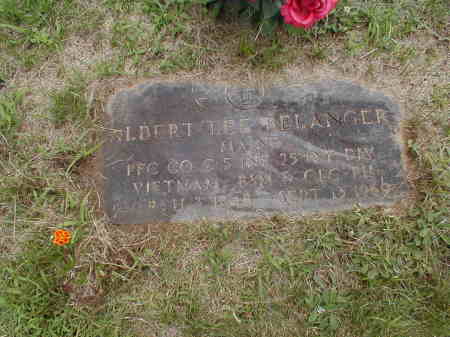 Albert Belanger Jr gravesite