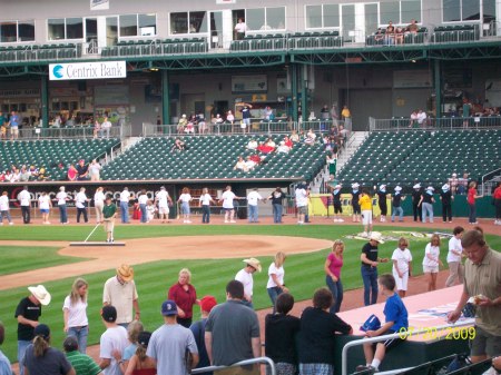 Line Dancing  - Merchantsauto.com Stadium