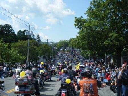 ridin the parade at the Americade