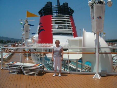 Cherie on the Disney Cruise
