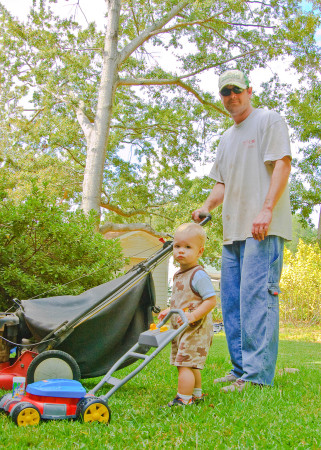 Son, Chris and Grandson Smith