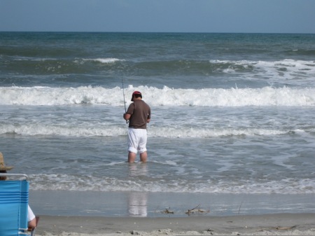 Coastal shore fishing