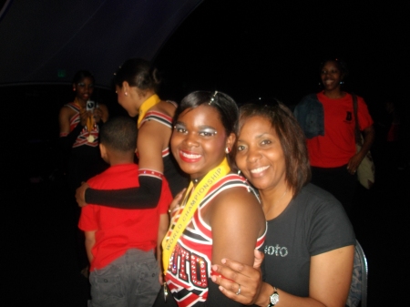 Joi and her Dance Coach Mama G