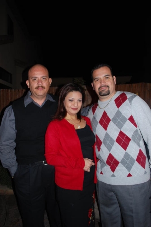 Bernard, Terry and Me on New Years Eve 09