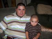 My son Ryan and his son Kenzie