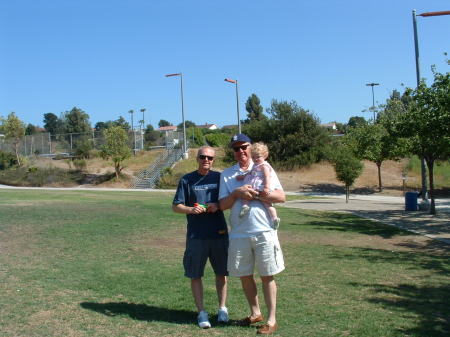 Edde, Grand-dad and Abby - Memorial Day 2009