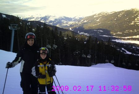 Jodi & Ben on Blackcomb