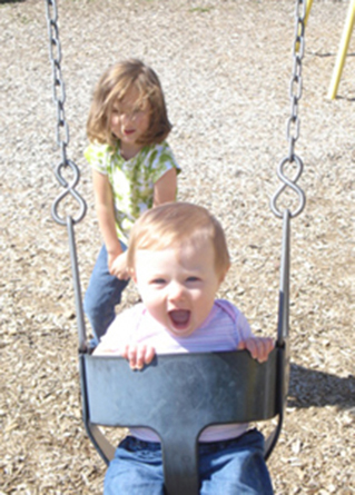 Sisters Swinging