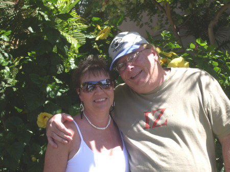 Terry & Kathy leaving Maui