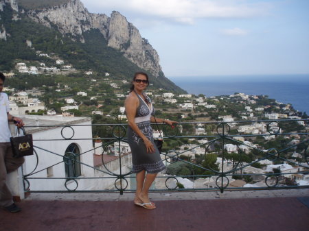 Me in the Island of Capri Italy August 2009