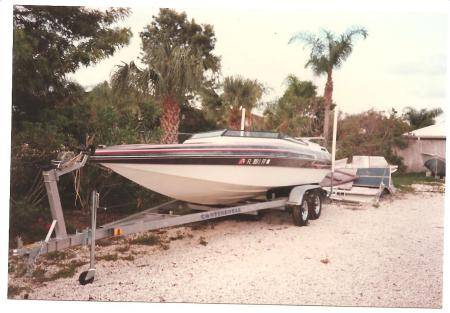 23 ft checkmate speed boat