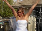 Nikki Dancin at her Wedding