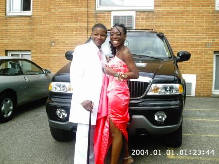 Rickia & C J Prom 2008