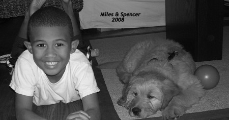 My Son Miles and Spencer