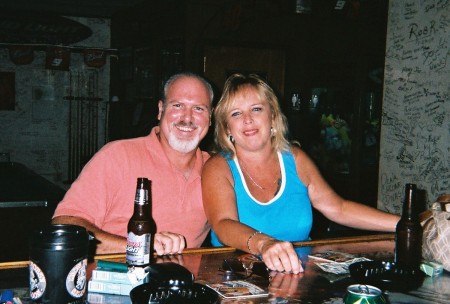 Me & Malinda at Bar in National Forest