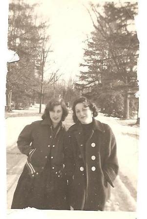 Elaine & Joan (Whalen) -1957