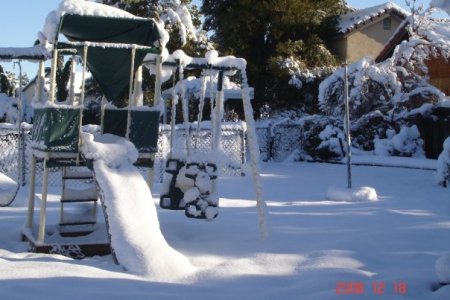 Snow in Palmdale