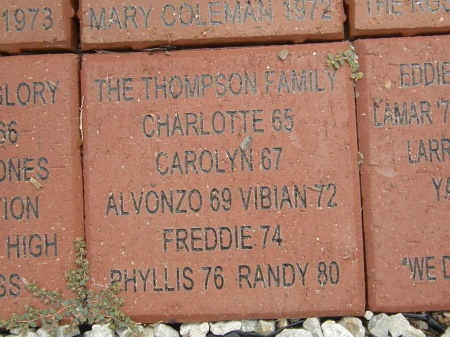 Alumni Court Yard Bricks