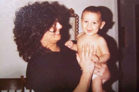 me & eric (6 months old)