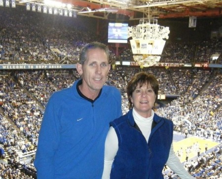 Nancy and I at UK game 2010