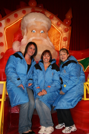 Us three girls at Ice Show at Gaylord Texas