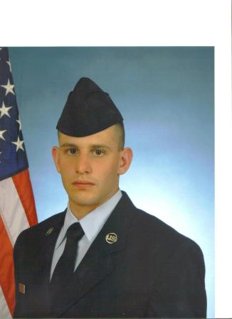 MY SON BRANDON, AIR FORCE PHOTO