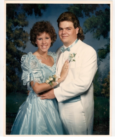 Me & John Kirby Naples High Prom 1988