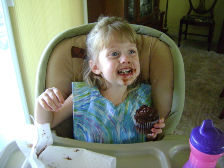 Ummmmm....Chocolate Step-Granddaughter