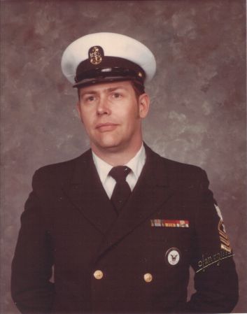husband (Floyd Jones) in Navy--1980
