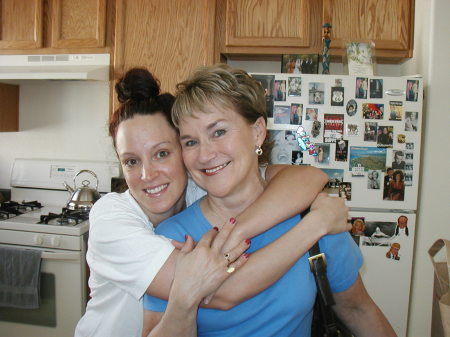 My 2nd cousin Jennifer & my 1st cousin Shirley