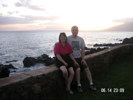 Bill and Kim enjoying their time in Maui, HI