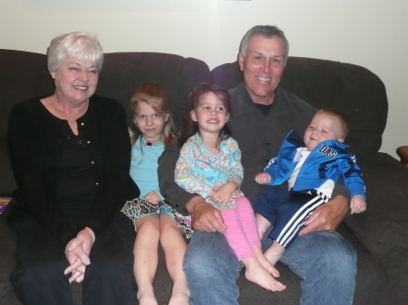 Cathy, Husband and grands