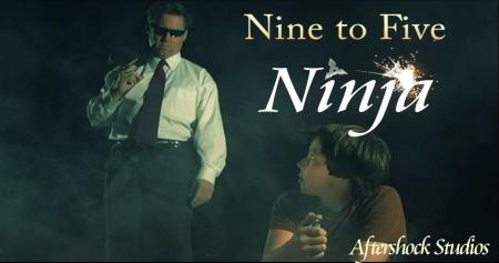 Movie Poster for "Nine to Five Ninja" Starring