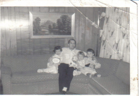 Me, My Dad, Sister Brenda & Brother Phil 1963