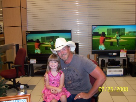 Hailey with Trace Adkins 2008