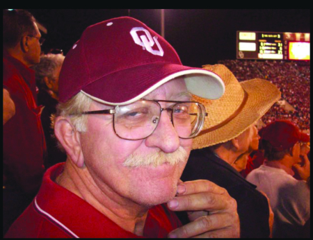 Dave at OU Game, 2007