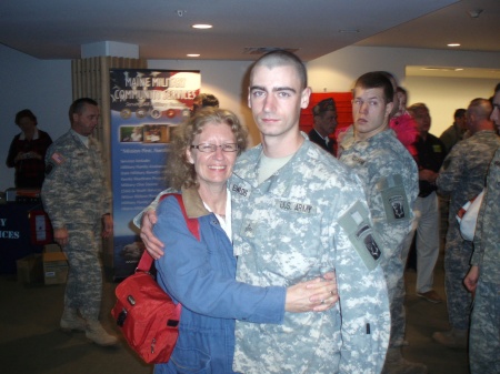 My son leaving for Afghanistan 12/14/09